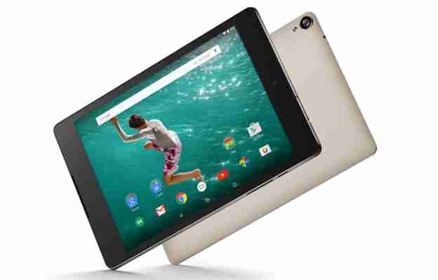 Google Nexus 9 je nově dostupný i v pískově zlaté barvě