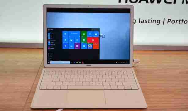 Huawei MateBook naživo: vstup mezi konvertibly se povedl